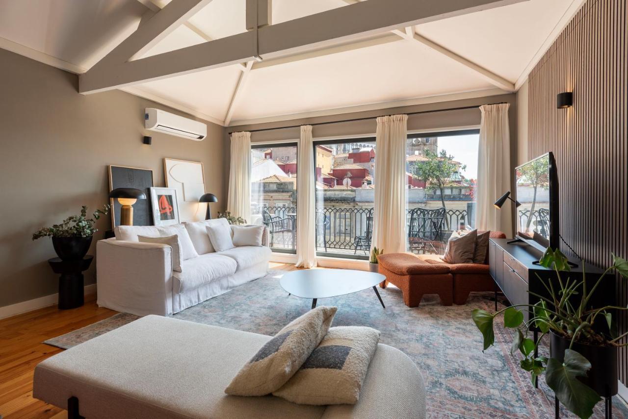 The Mouzinho Penthouse Apartment Porto Luaran gambar