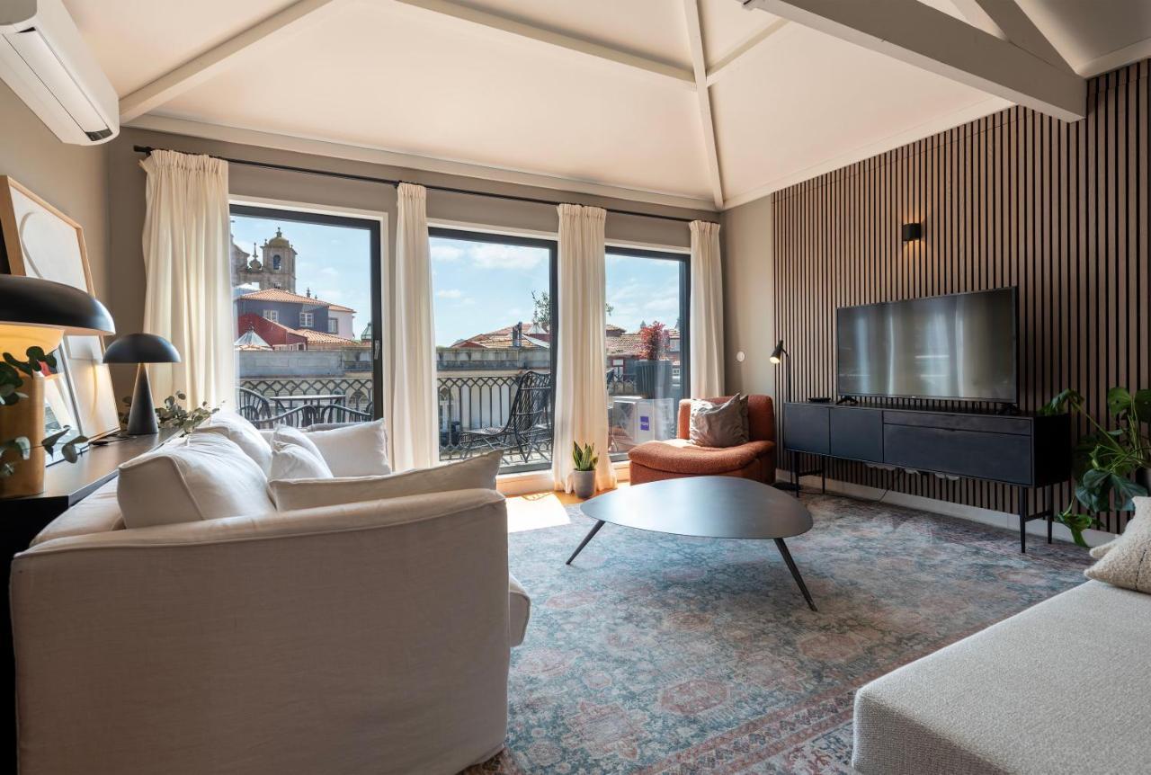 The Mouzinho Penthouse Apartment Porto Luaran gambar