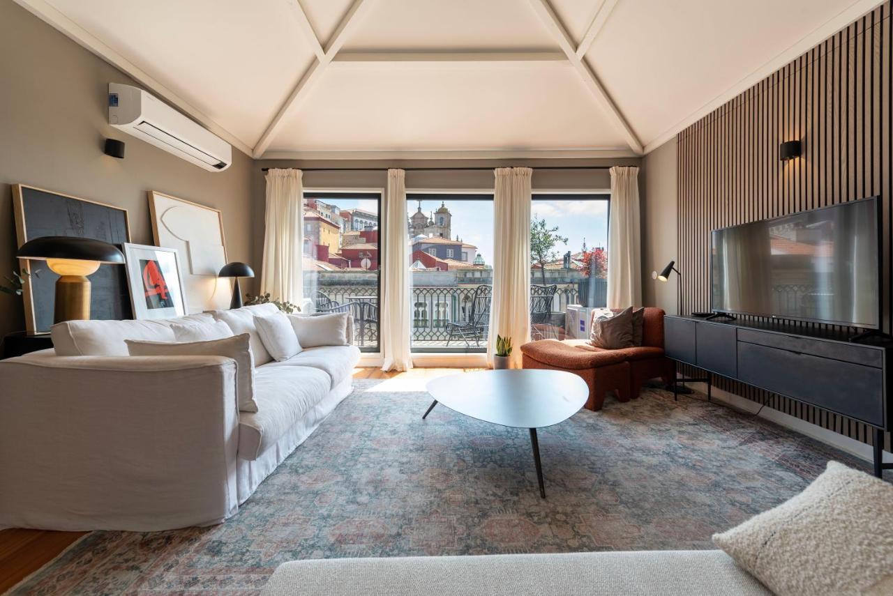 The Mouzinho Penthouse Apartment Porto Luaran gambar