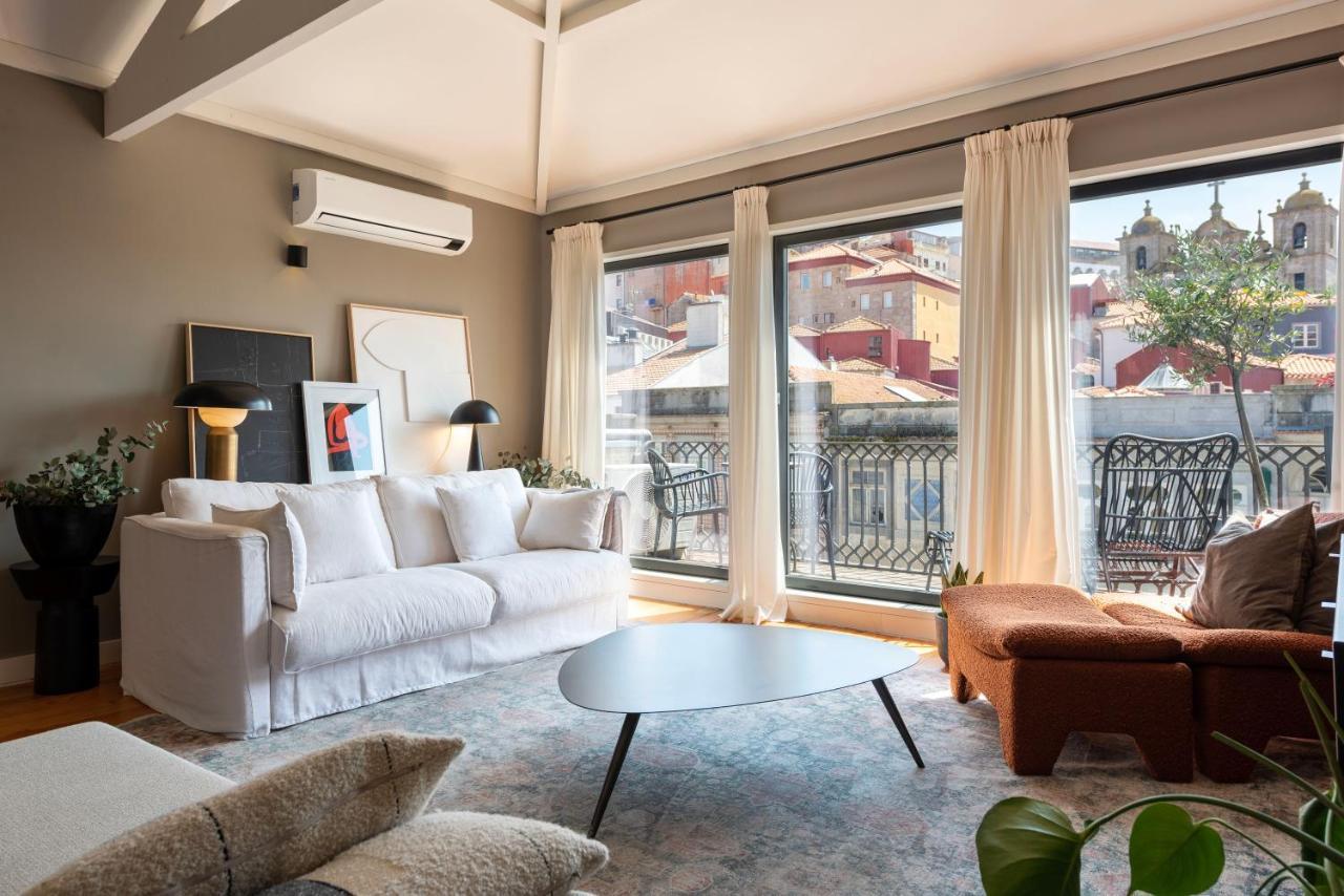 The Mouzinho Penthouse Apartment Porto Luaran gambar